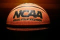 Wilmington,NC - USA - 05-07-2021: An NCAA Final Four Edition basketball on hardwood background
