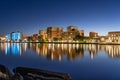 Wilmington, North Carolina, USA on the Cape Fear River