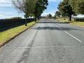 Wilsden Road, on a sunny day in, Allerton, Bradford, UK Royalty Free Stock Photo