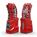 Wilson Audio WAMM Master Chronosonic in Imola Red Finish