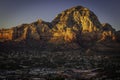 Wilson Mountain Sunset at Sedona Arizona