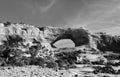 Wilson Arch, Utah in Monochrome