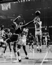 Wilt Chamberlain, Philadelphia 76ers Royalty Free Stock Photo