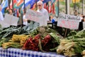 Wilted Produce at Farmer`s Market Royalty Free Stock Photo