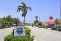 Wilton Manors Island City Sign