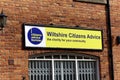 The Wiltshire Citizens Advice Bureau in Mill Street, Trowbridge, Wiltshire, United Kingdom Royalty Free Stock Photo