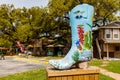 Wimberley Boot Art Royalty Free Stock Photo