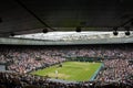 Wimbledon 2012 men's semi final Royalty Free Stock Photo