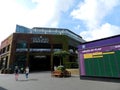 Centre Court, All England Lawn Tennis and Croquet Club. Wimbledon, United Kingdom. Royalty Free Stock Photo