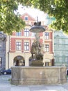 Wimmer`s Fountainn, Prague Royalty Free Stock Photo