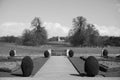 Wimpole Hall in the spring sunshine