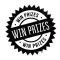 Win prizes stamp