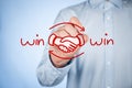 Win win strategy Royalty Free Stock Photo