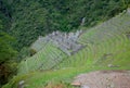 The Winay Wayna ruins on the Inca Trail