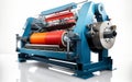 Winch Dyeing Machine isolated on transparent background.