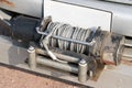 Winch - offroad equipment Royalty Free Stock Photo