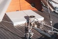 Winches and ropes, yacht details