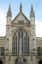 Winchester Cathedral viewed from the West Royalty Free Stock Photo