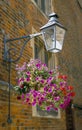 Winchester Hampshire England Decorative Lamp in Winchester Col Royalty Free Stock Photo