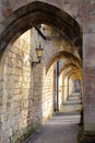 WINCHESTER, UK: Curles passage Arches of the Cathedral