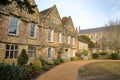 WINCHESTER, UK - FEBRUARY 4, 2017: Winchester Cathedral offices with the Cathedral in the background