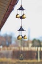 Wind chimes in chinese style Royalty Free Stock Photo