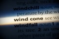 Wind cone