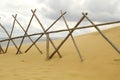 Wind & Curonian Dune Royalty Free Stock Photo