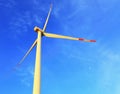 Wind electric generators. Royalty Free Stock Photo
