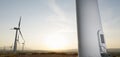 Wind energy Royalty Free Stock Photo