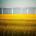 Wind energy - AI generated image