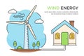 Wind Energy Concept Royalty Free Stock Photo