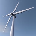 Wind energy generated by a big windmill