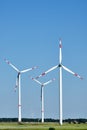 Wind energy plants in Germany Royalty Free Stock Photo