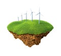 Wind energy power Royalty Free Stock Photo