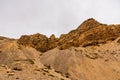 Wind eroded landscape