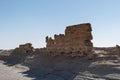 Wind erosion physiognomy landscape in qinghai Royalty Free Stock Photo