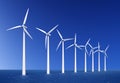 Wind farm Royalty Free Stock Photo