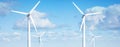 Wind farm Royalty Free Stock Photo