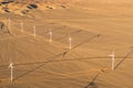 Wind farm in the Atacama desert