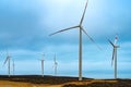 Wind farm in Chile Royalty Free Stock Photo