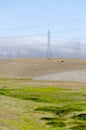 Wind farm in Livermore Golden Hill in California