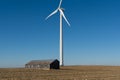 On the wind farm. Royalty Free Stock Photo