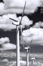 Wind Farm Power. Royalty Free Stock Photo