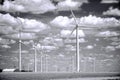 Wind Farm Power. Royalty Free Stock Photo