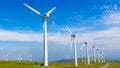 Wind turbines - Renewable Energy Royalty Free Stock Photo