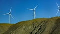 Wind farm site, Southern California, USA Royalty Free Stock Photo