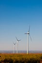 Wind Farm Turbines, Ecology Royalty Free Stock Photo