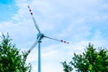 wind farm, windmill. electric generator. clean ecological renewable energy