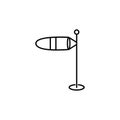 wind gauge icon. Element of simple icon for websites, web design, mobile app, info graphics. Thin line icon for website design and